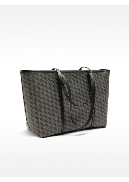 Desenli Çıkabilir Küçük Çantalı Shopper Çanta fiyatları