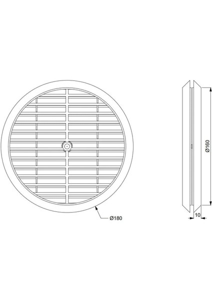Şeffaf Cam Menfezi 18CM, Mutfak ve Pencere Havalandırması Için Ideal modelleri
