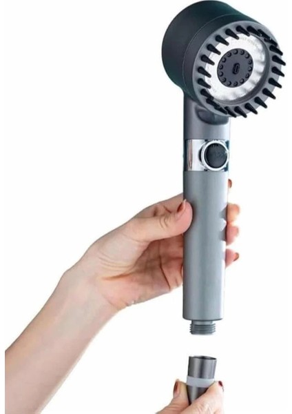 Renkli Tazyikli Duş Başlığı, Yüksek Su Basıncı ve Masaj Etkisi