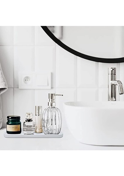 Renkli Silikon Sabunluk ve Yağdanlık Altlığı Çok Amaçlı Organizer