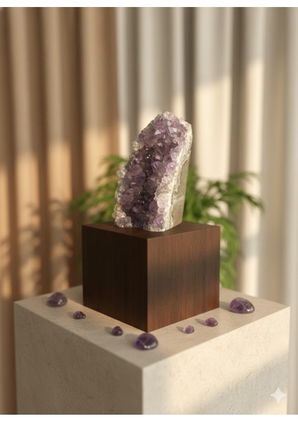 Ametist Kristal Ham Taş