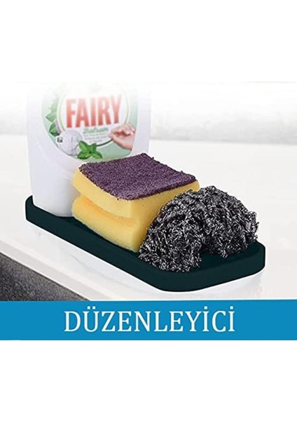 Renkli Silikon Sabunluk ve Yağdanlık Altlığı Çok Amaçlı Organizer fiyatları