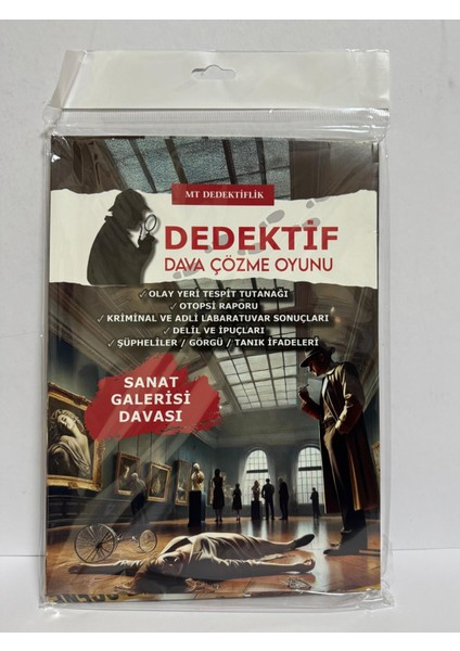 Dedektif Dava Çözme Oyunu Sanat Galerisi Davası