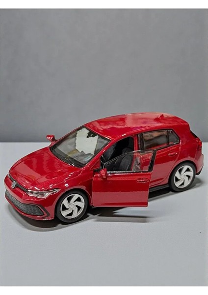 1:18 Ölçek Koleksiyonluk Metal Oyuncak Araba 12 cm - Golf 8 Spor Model Açılabilir Kapılı modelleri