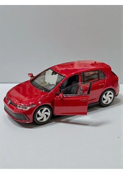 1:18 Ölçek Koleksiyonluk Metal Oyuncak Araba 12 cm - Golf 8 Spor Model Açılabilir Kapılı