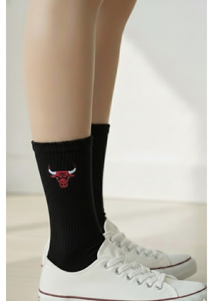 Kızgın Boğalar Çılgın Kovboy Uzaylı Nakışlı Sevimli Yazlık Kışlık Pamuklu Soket 3 Çift Çorap Seti. fiyatları