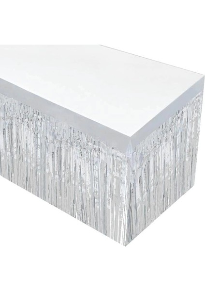 Buğz Gümüş Metalize Masa Eteği 275X75 cm – Kendinden Yapışkanlı modelleri