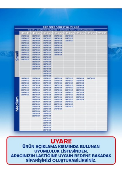 Karyus Pratik Kar Çorabı - x Large- Jant Çizmez Kolay Montaj - fırsatları
