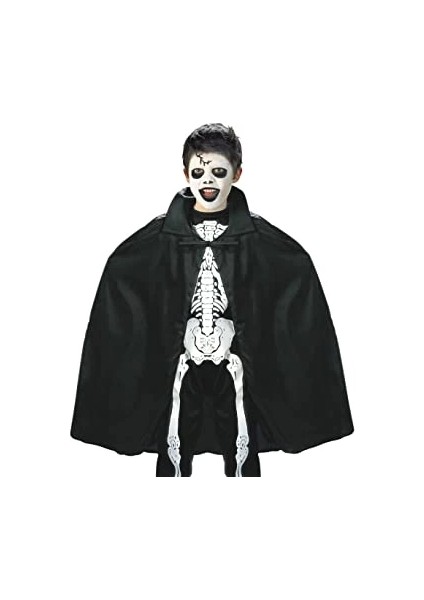Buğz Siyah Renk Yakalı Halloween Pelerini 90 cm fırsatları