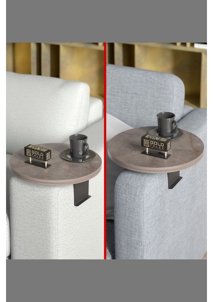 Yan Sehpa Ayarlanabilir Tepsi Dekoratif Modern Tepsi Koltuk Sehpası Gordion indirimleri