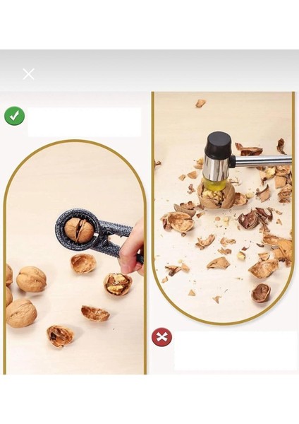 Yıkanabilir Home Döküm Ceviz Kıracağı - Badem Fındık Kıracağı Siyah 2 Li Set fiyatları