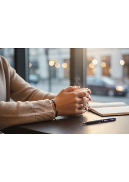 Hematit Ay Taş Bileklik