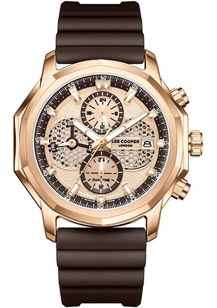 LC08238.472 Erkek Kol Saati – Multifonksiyon, Silikon Kordon