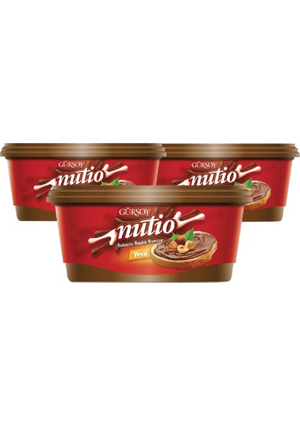 Nutio Kakaolu Fındık Kreması 400 G (3'lü Paket) fiyatları