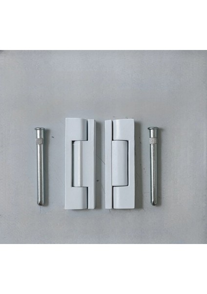 Pvc Kapı ve Pencere Menteşesi Plastik 90 mm Beyaz (2 Adet) fiyatları