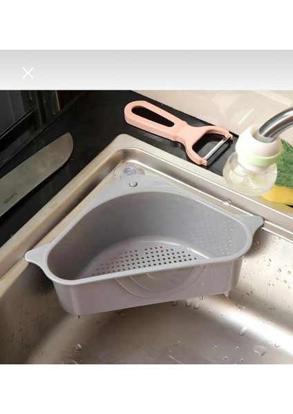 Süzgeçli Mutfak Sepeti Asılı Lavabo Mutfak Banyo Düzenleyici Depolama Rafı Sepet Organizatörü Süzgeç fiyatları