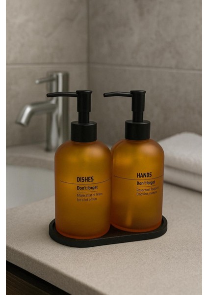 Şık Görünümlü Bambu Altlıklı 2 Li Set Sabunluk fiyatları