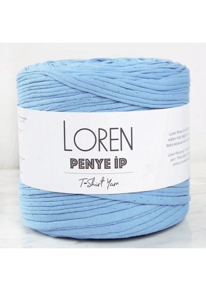 Loren Penye Kumaş El Örgü Ipi Mavi - 99 - 34307
