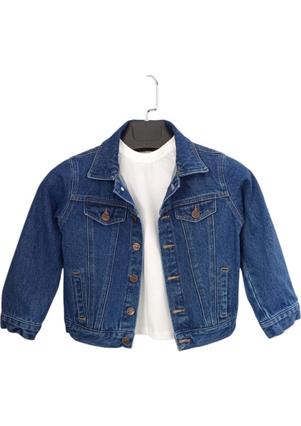 Çocuk Kot Ceket