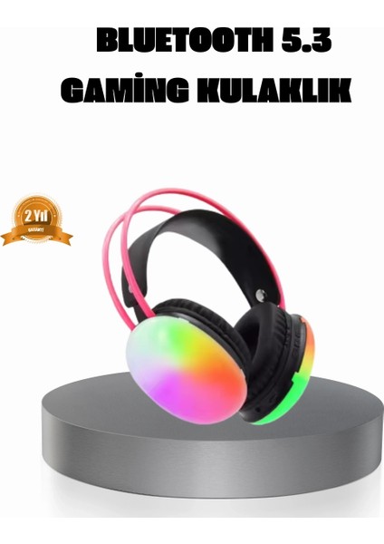 Buğz Ergonomik Rgb Bluetooth Kulaklık 3D Ses