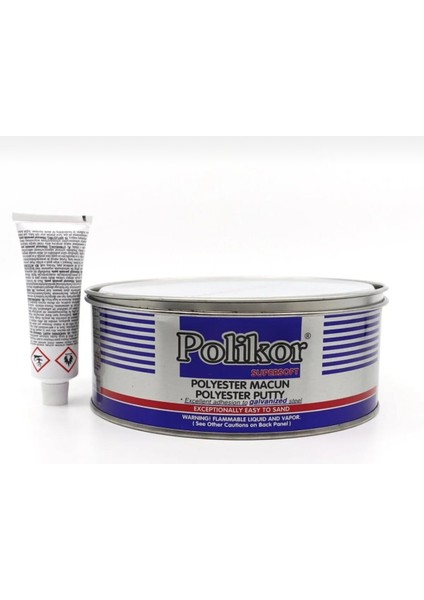 Polyester Çelik Macun Brüt 900 Gram Sarı Renk fiyatları