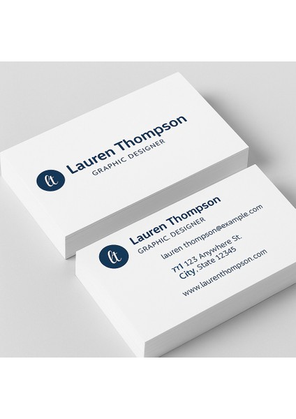 Kişiye Özel Profesyonel Kartvizit Tasarımı – Kurumsal & Şık Model indirimleri