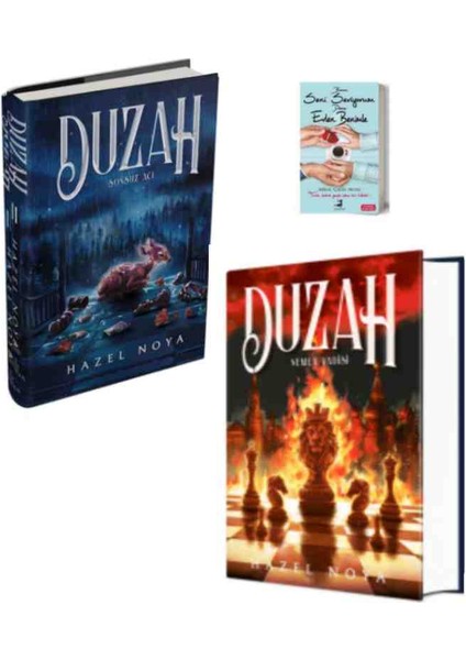 Duzah 1 Nemea Vadisi, Duzah 2 Sonsuz Acı Hazel Noya 2 Kitap Ciltli Set