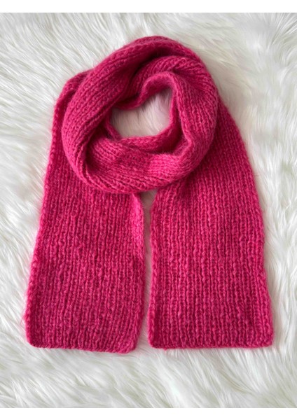 El Örgüsü Moher Yün Ip Kadın Atkı