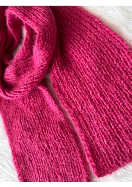 El Örgüsü Moher Yün Ip Kadın Atkı modelleri