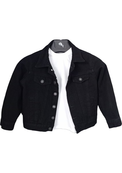 Çocuk Kot Ceket