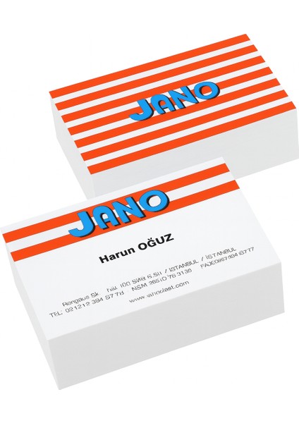 Kişiye Özel Profesyonel Kartvizit Tasarımı – Kurumsal & Şık Model fiyatları