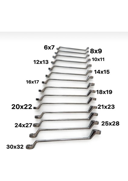 Profesyonel Bezli 12'li Yıldız Anahtar Takımı 12 Parça fiyatları