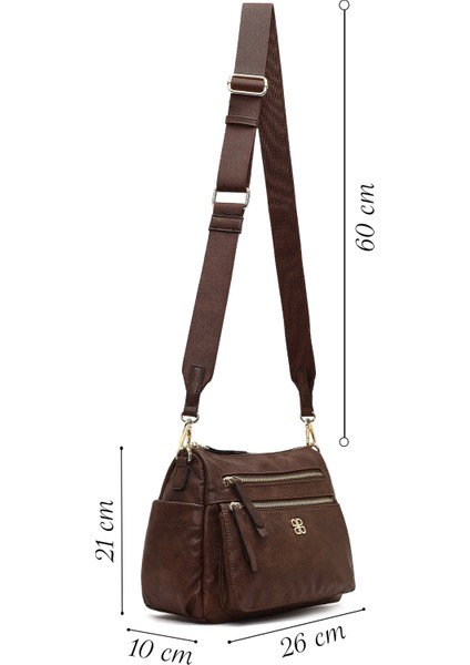 Kadın Kahverengi Uzun Askılı Çapraz Çanta 25ABD2510FT fiyatları