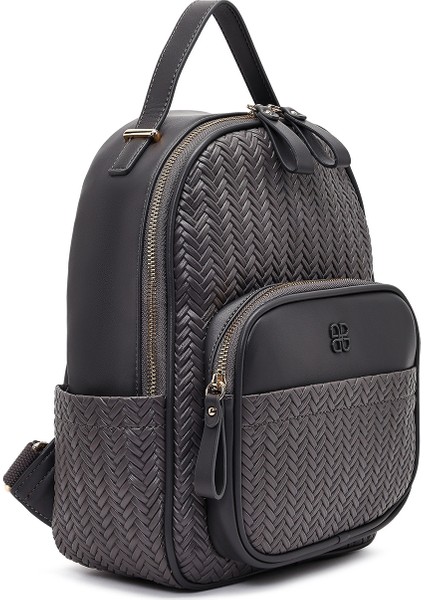 Kadın Gri Baskılı Sırt Çantası 25ABD285126 fırsatları