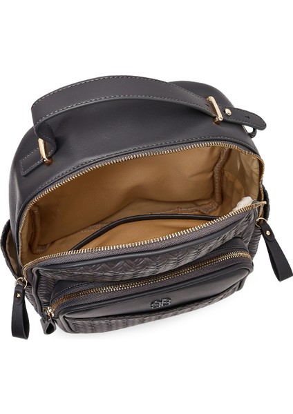 Kadın Gri Baskılı Sırt Çantası 25ABD285126 indirimleri