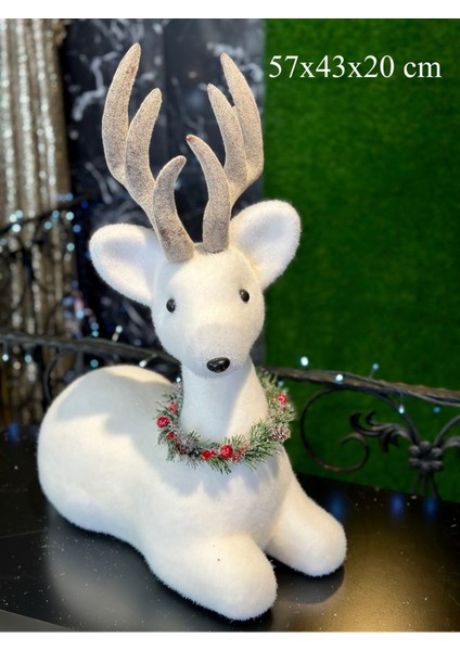 Yılbaşı Lüks Tasarım Dekoratif Geyik indirimleri