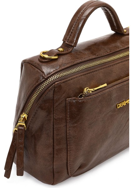 Kadın Kahverengi Uzun Askılı Çapraz Çanta 25WBD252218