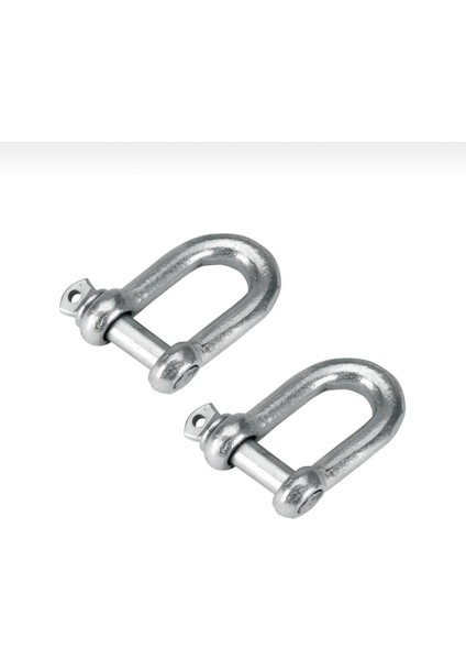 10 mm Zincir Kilidi U Tipi Karabina Yük Kaldırma (2 Adet) indirimleri