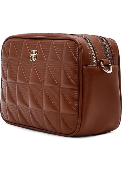 Kadın Kahverengi Uzun Askılı Baskılı Çapraz Çanta 25ABD284926 indirimleri