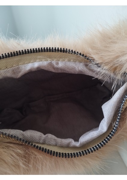 Vintage Peluş Kürk Model Sonbahar, Kış Tote Bag Kadın El, Omuz, Çapraz Çanta indirimleri