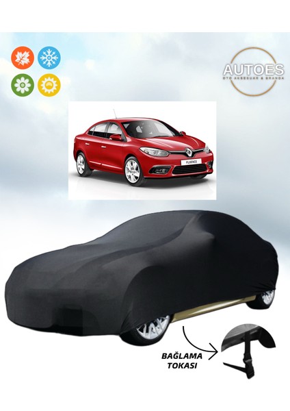 Renault Fluence 2011 Model Araba Brandası,oto Branda Alttan Bağlantı Tokalı Siyah