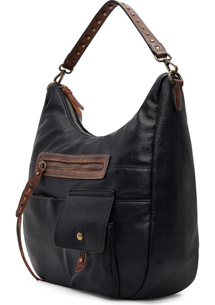 Kadın Siyah Uzun Askılı Omuz Çantası 25WBD255318 indirimleri