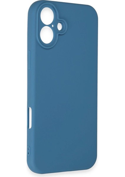 Buğz Iphone 16 Plus Kılıf First Silikon - Mavi fırsatları