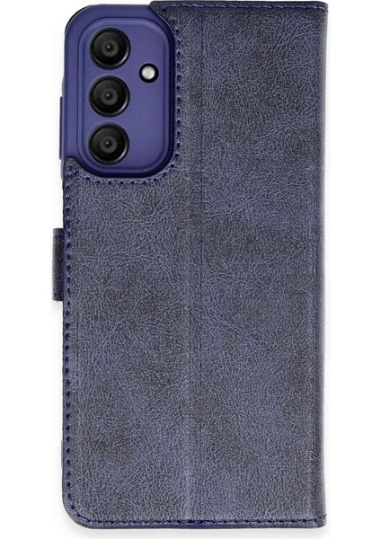 Buğz Samsung Galaxy A55 5g Kılıf Trend S Plus Kapaklı Kılıf - Lacivert