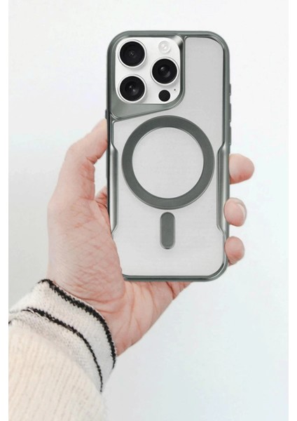 Buğz Iphone 14 Pro Kılıf Boyi Magsafe Silikon Kapak - Siyah fiyatları