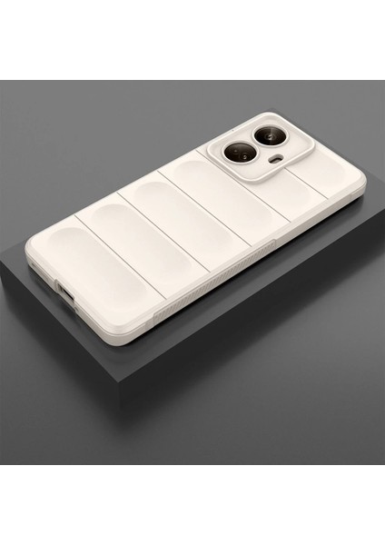 Buğz Realme 10 Pro 5g Kılıf Optimum Silikon - Krem fiyatları
