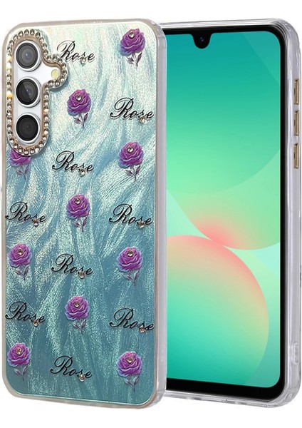 Buğz Samsung Galaxy A26 Kılıf Blade Aynalı Desenli Kapak - Desen 9