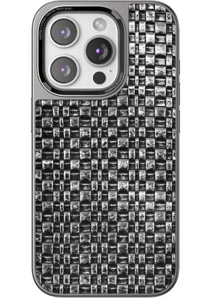 Buğz Venco Iphone 14 Pro Brand Kapak - Gümüş