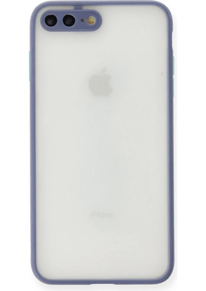 Buğz Iphone 7 Plus Kılıf Montreal Silikon Kapak - Gri