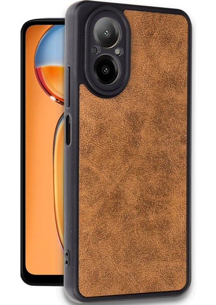 Buğz Newface Realme 12 Lite Kılıf Aras Deri Kapak - Taba fiyatları